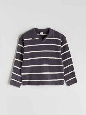 Kazak ANTRASİT ÇİZGİLİ