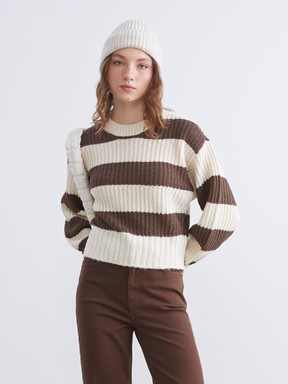 Kazak BEJ ÇİZGİLİ