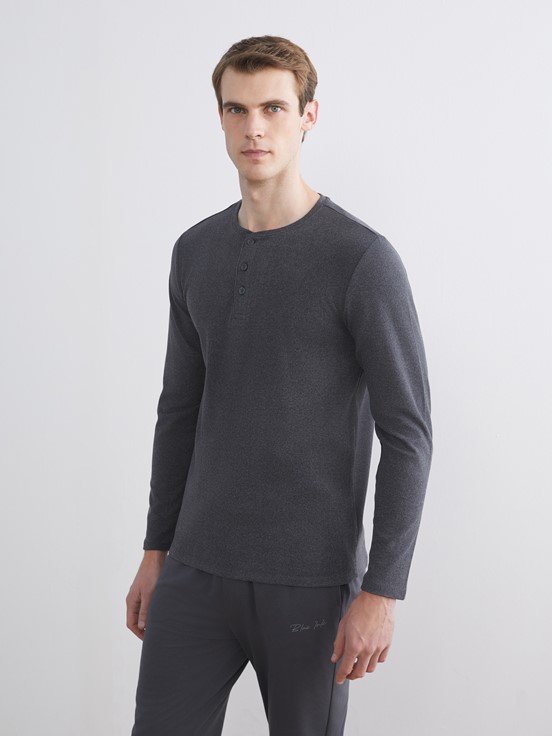 Pijama Üst YENİ SİYAH