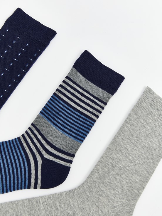 Soket Çorap KARIŞIK RENK İPLİĞİ BOYALI