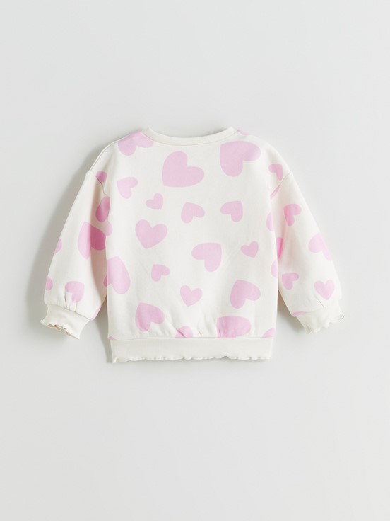 Sweatshirt EKRU BASKILI