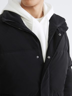 Şişme Mont YENİ SİYAH