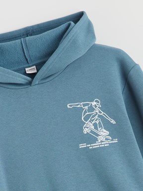 Sweatshirt MAT MAVİ