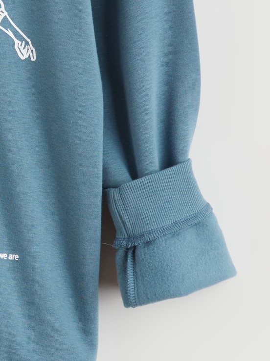 Sweatshirt MAT MAVİ