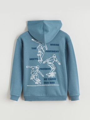 Sweatshirt MAT MAVİ