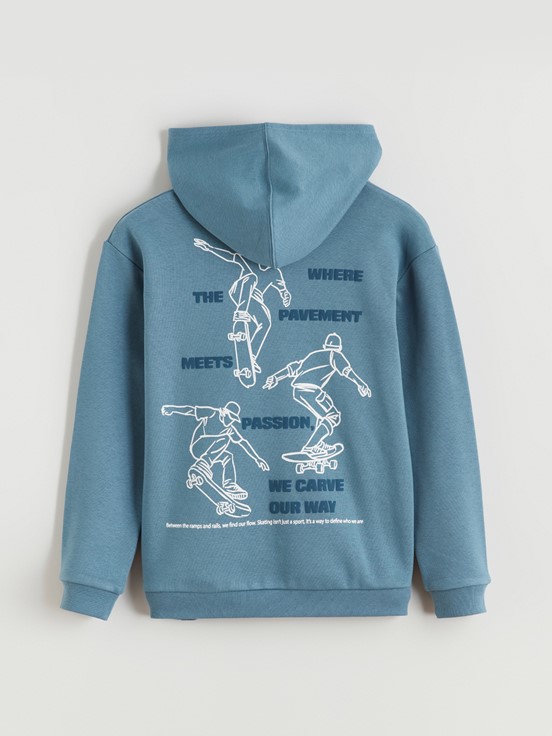 Sweatshirt MAT MAVİ