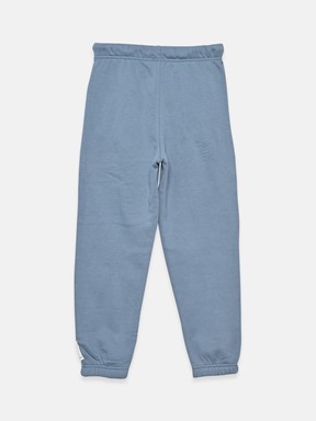 Beli Lastikli Basic Erkek Çocuk Jogger Eşofman Altı MAT MAVİ