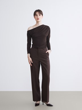 Bluz KOYU KAHVERENGİ