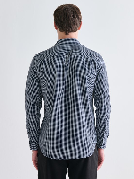 Gömlek LACİVERT EKOSELİ