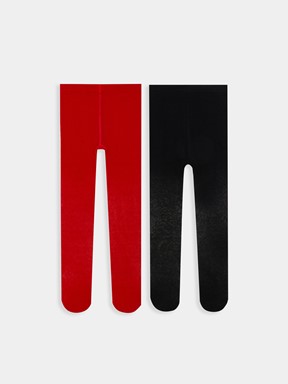 Külotlu Çorap CANLI KIRMIZI