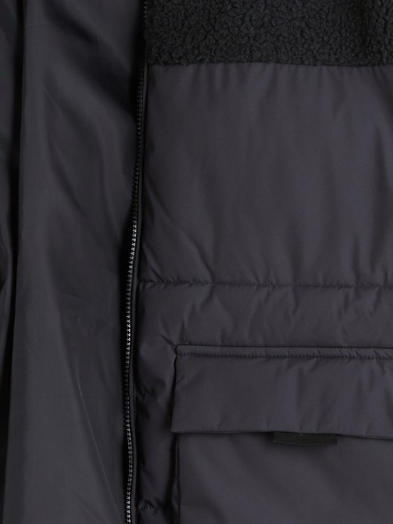 Şişme Mont KOYU GRI