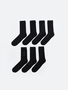 Soket Çorap KARIŞIK RENK İPLİĞİ BOYALI