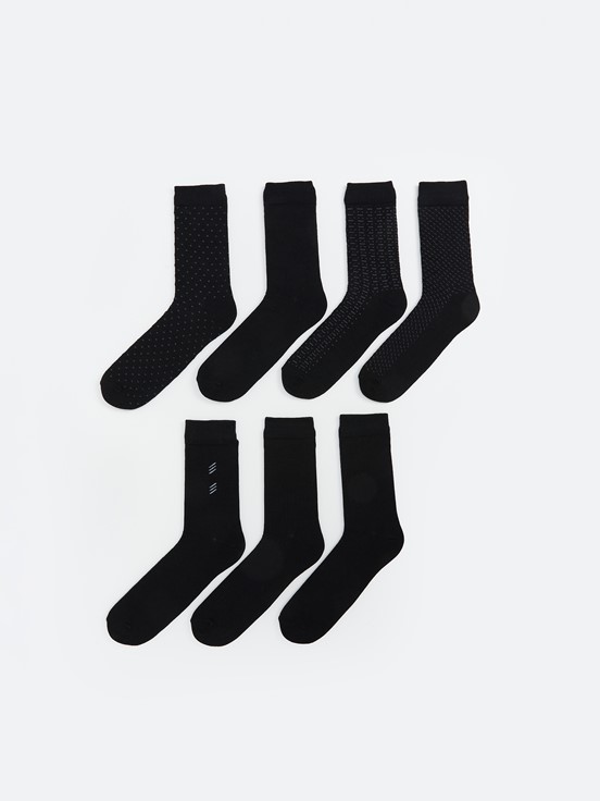 Soket Çorap KARIŞIK RENK İPLİĞİ BOYALI