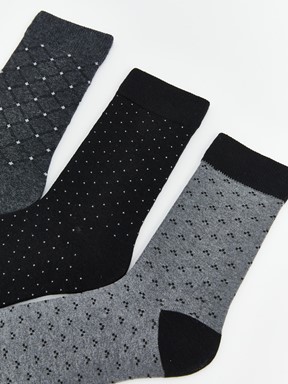 Soket Çorap KARIŞIK RENK İPLİĞİ BOYALI