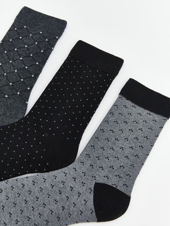 Soket Çorap KARIŞIK RENK İPLİĞİ BOYALI