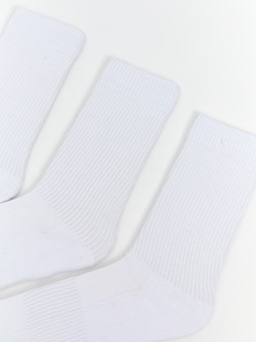 Soket Çorap BEYAZ