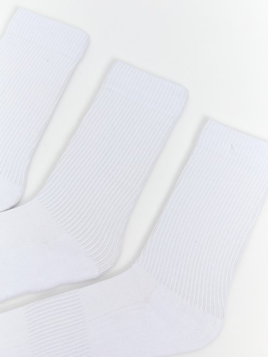 Soket Çorap BEYAZ