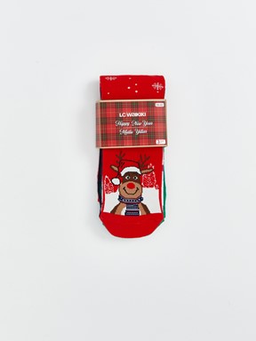 Soket Çorap KARIŞIK RENK İPLİĞİ BOYALI