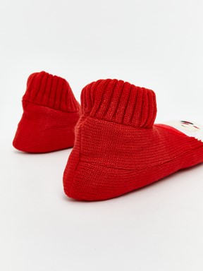 Ev Çorabı CANLI KIRMIZI