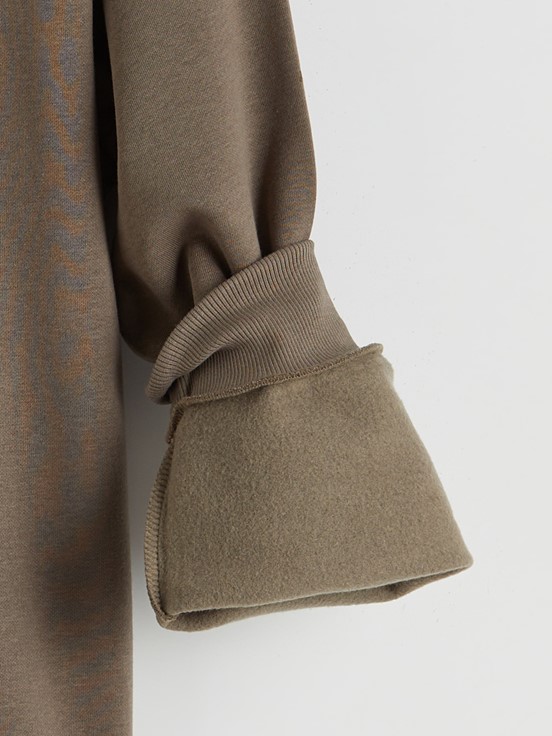 Sweatshirt AÇIK KAHVERENGİ