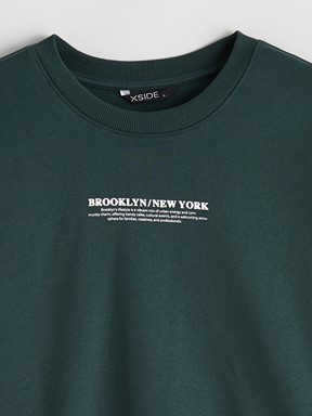 Sweatshirt KOYU YEŞİL