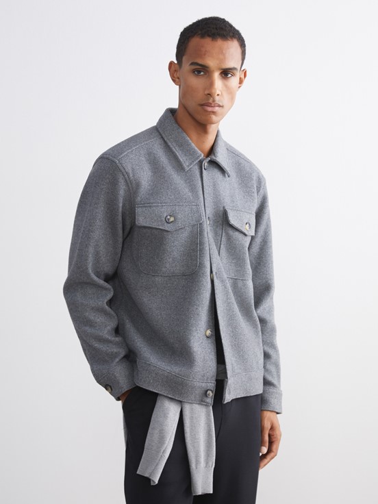 Gömlek Ceket GRİ
