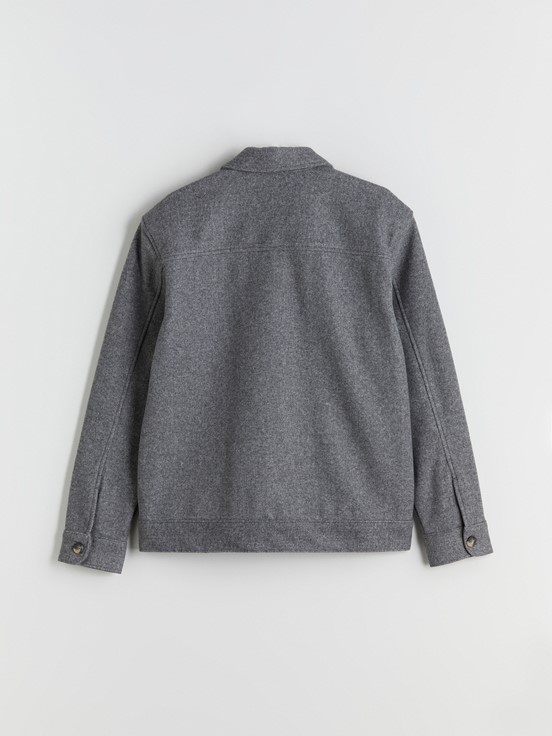 Gömlek Ceket GRİ
