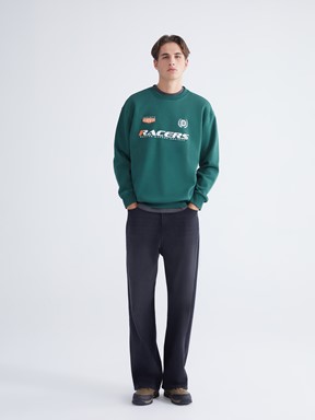 Sweatshirt KOYU YEŞİL