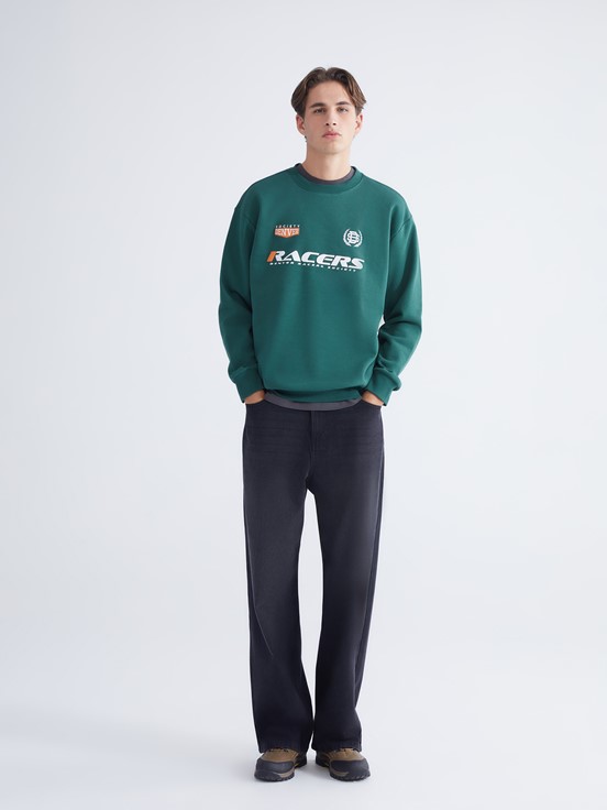 Sweatshirt KOYU YEŞİL