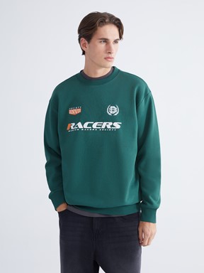 Sweatshirt KOYU YEŞİL
