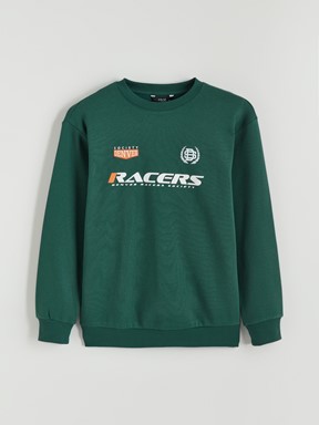 Sweatshirt KOYU YEŞİL