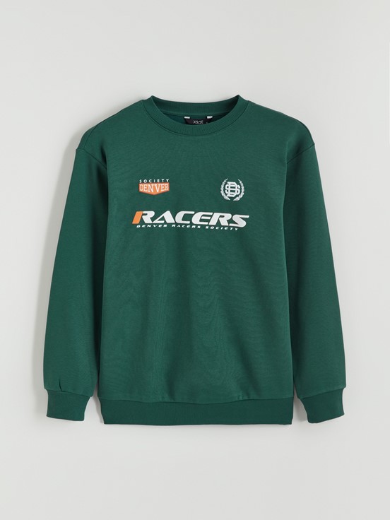 Sweatshirt KOYU YEŞİL