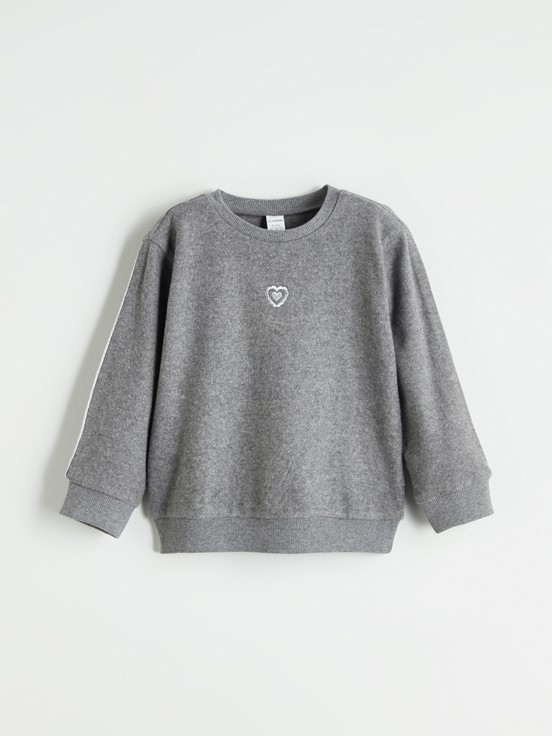 Sweatshirt ANTRASİT MELANJ