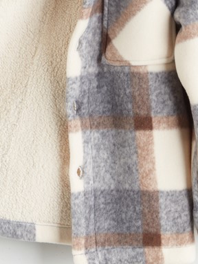 Gömlek Ceket GRİ EKOSELİ