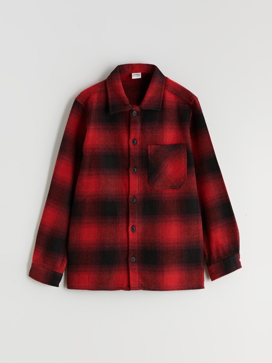 Gömlek KIRMIZI EKOSELİ