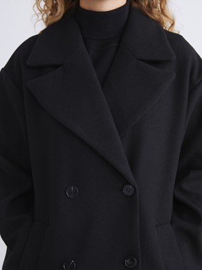 Kaşe Kaban YENİ SİYAH