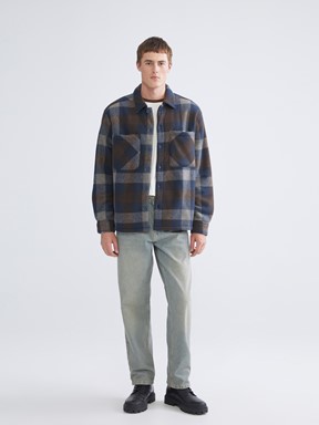 Gömlek Ceket LACİVERT EKOSELİ