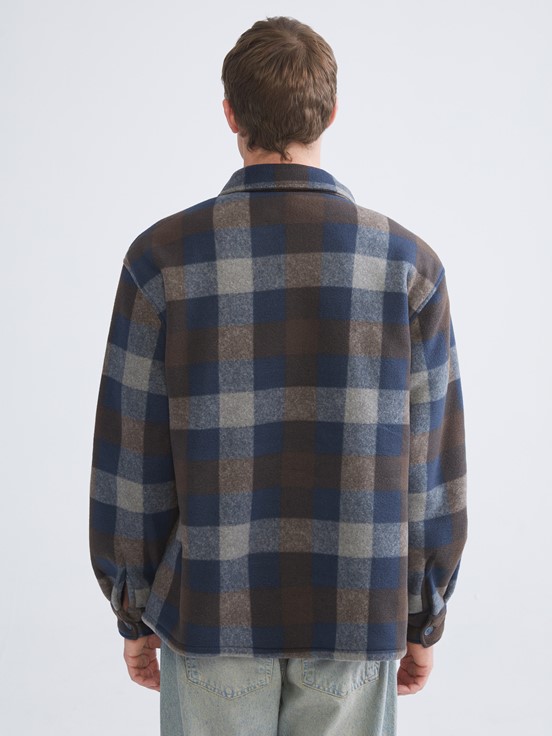 Gömlek Ceket LACİVERT EKOSELİ