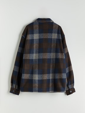 Gömlek Ceket LACİVERT EKOSELİ