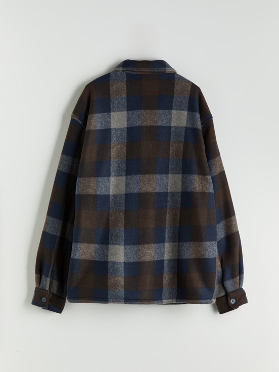 Gömlek Ceket LACİVERT EKOSELİ