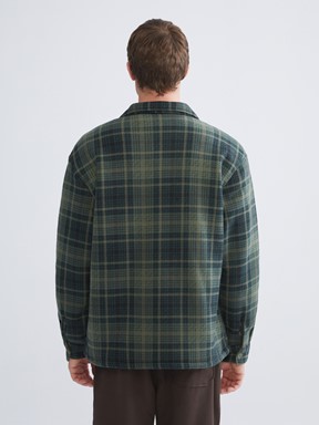 Gömlek Ceket YEŞİL EKOSELİ