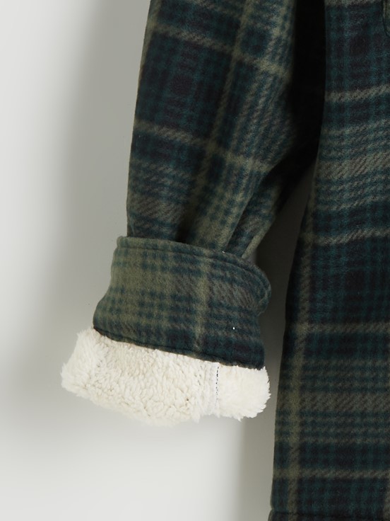 Gömlek Ceket YEŞİL EKOSELİ