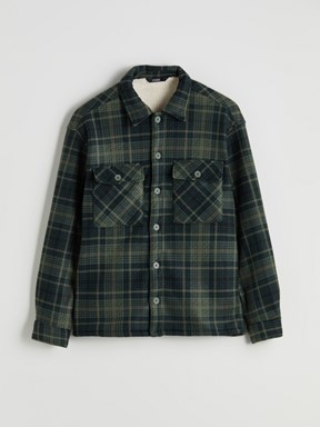 Gömlek Ceket YEŞİL EKOSELİ