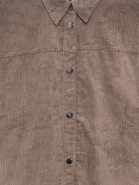 Gömlek Ceket KAHVERENGİ