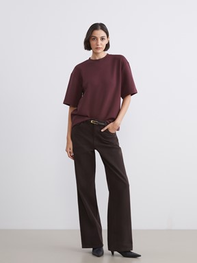 Jean Pantolon KOYU KAHVERENGİ