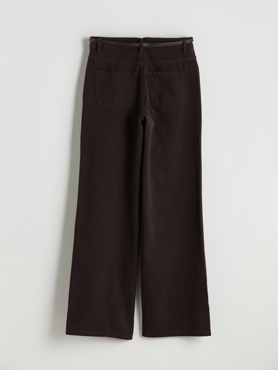 Jean Pantolon KOYU KAHVERENGİ