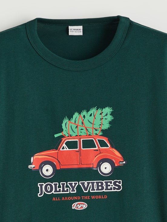 Tişört KOYU YEŞİL