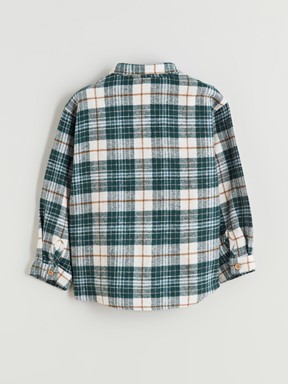 Gömlek KOYU YEŞİL EKOSELİ