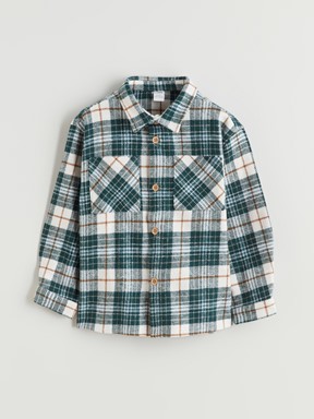 Gömlek KOYU YEŞİL EKOSELİ