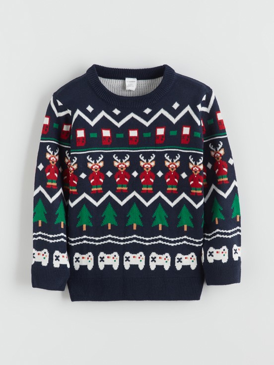 Kazak LACİVERT JAKARLI